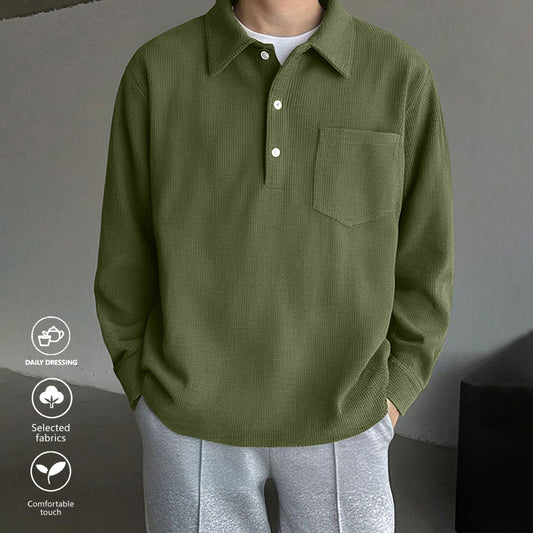 American Retro Casual Bottoming Shirt