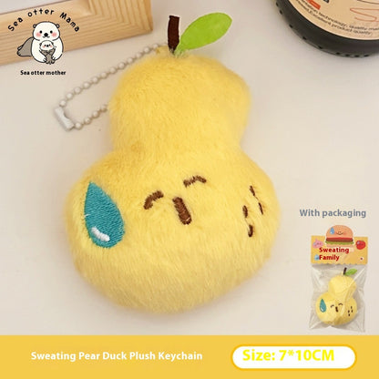 New Cute Vegetable Doll Plush Key Chain
