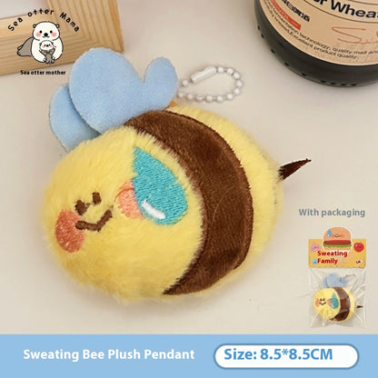 New Cute Vegetable Doll Plush Key Chain