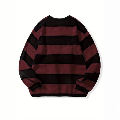 High-grade Knitwear Loose American Retro Wool Sweater