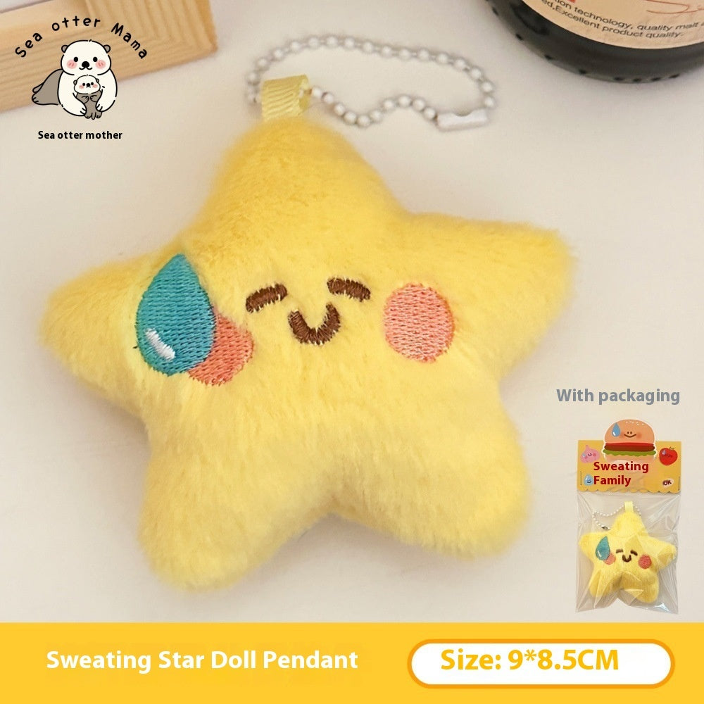 New Cute Vegetable Doll Plush Key Chain