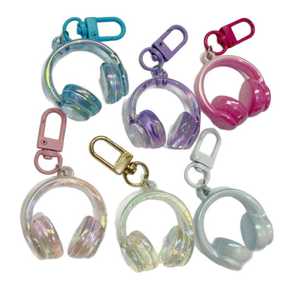 Personalized Small Earphone Pendant Mobile Phone Charm Keychain