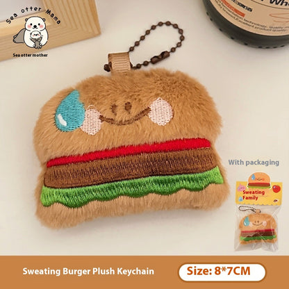 New Cute Vegetable Doll Plush Key Chain