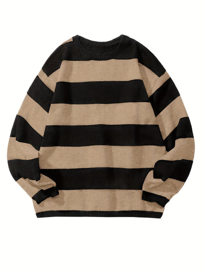 High-grade Knitwear Loose American Retro Wool Sweater