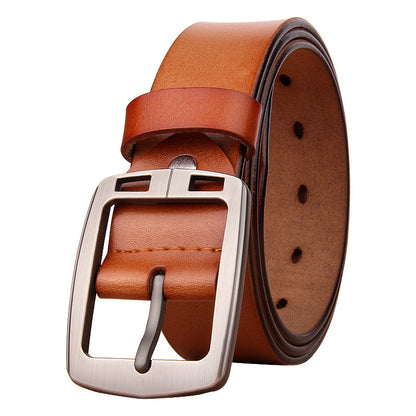 Cowhide Young And Middle-aged Retro Men's Belt