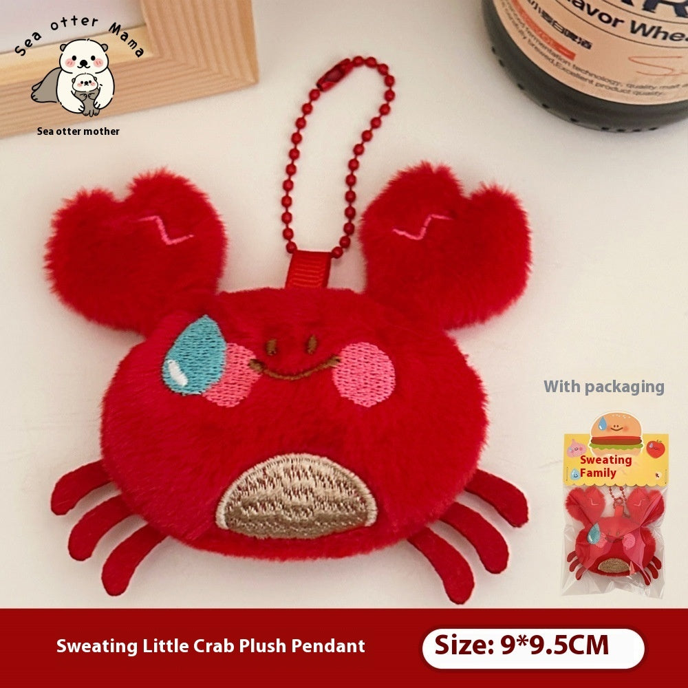 New Cute Vegetable Doll Plush Key Chain